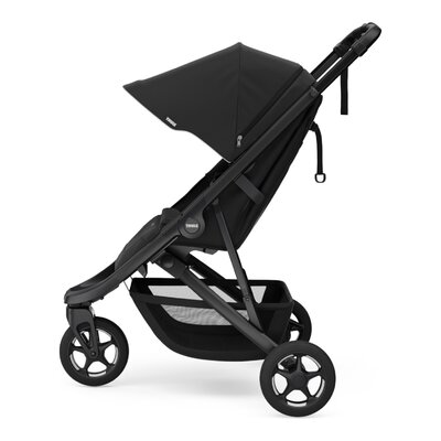 Spring 2 - Compacte all-terrain kinderwagen Black on Black Spring 2 - Compacte all-terrain kinderwagen Black on Black