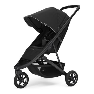 Spring 2 - Compacte all-terrain kinderwagen Black on Black