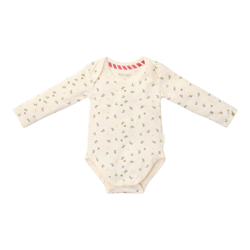 2-pack romper lange mouw Little Christmas