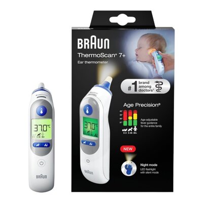 ThermoScan® 7+ with Age Precision® + Night Mode