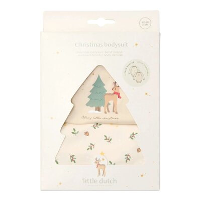 2-pack romper lange mouw Little Christmas