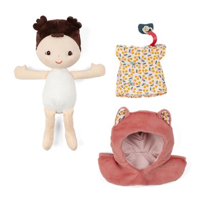 Jeanne babypop en draagzak pop Jeanne babypop en draagzak pop