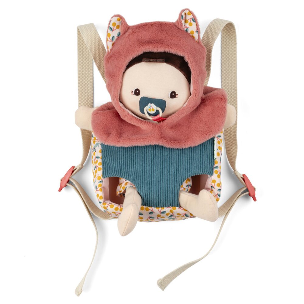 Jeanne babypop en draagzak pop Jeanne babypop en draagzak pop
