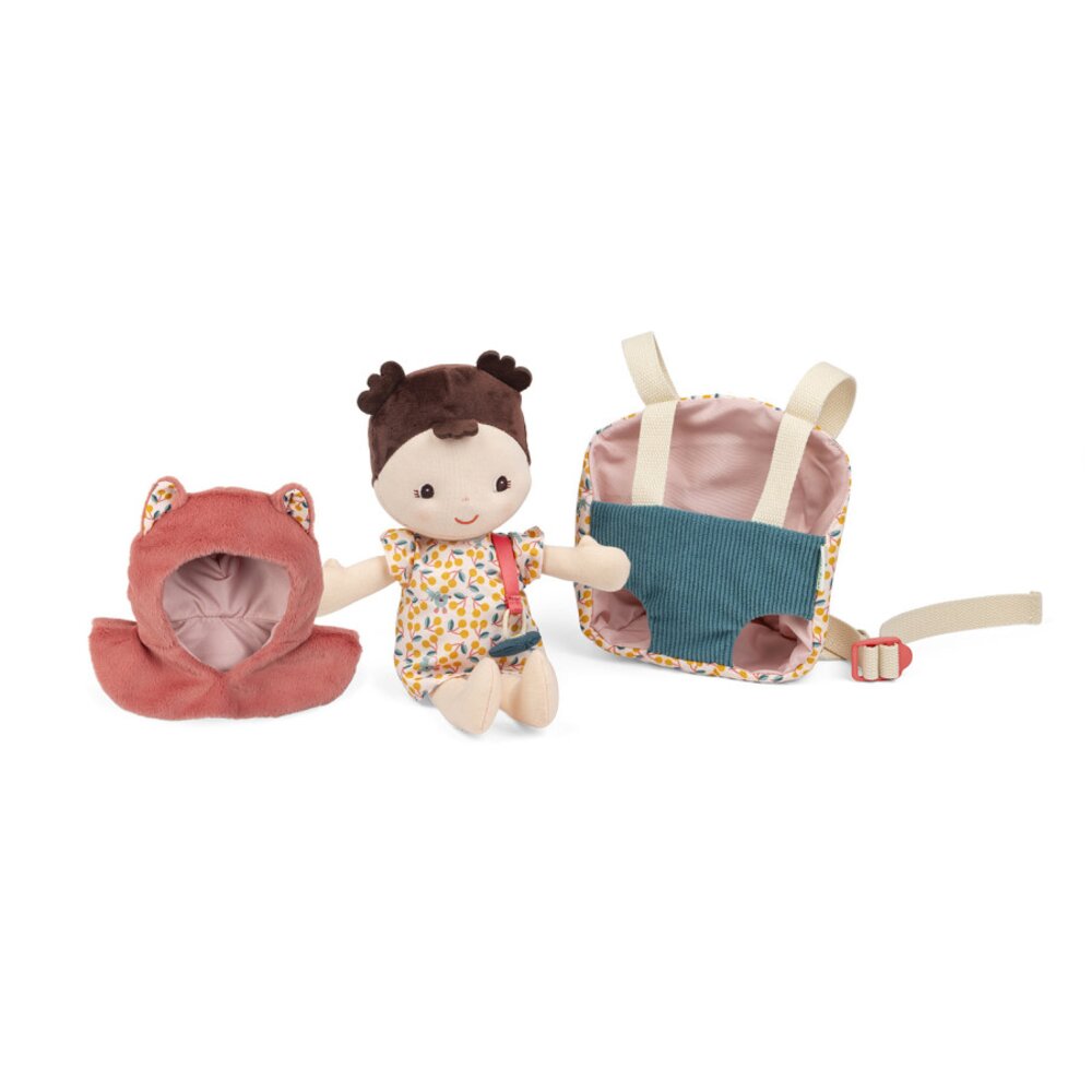 Jeanne babypop en draagzak pop Jeanne babypop en draagzak pop