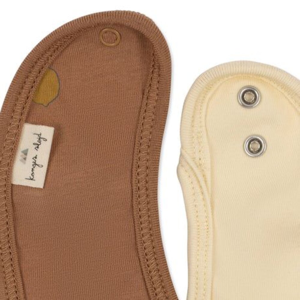 Basic 2 pack slab brown lemon/vanilla