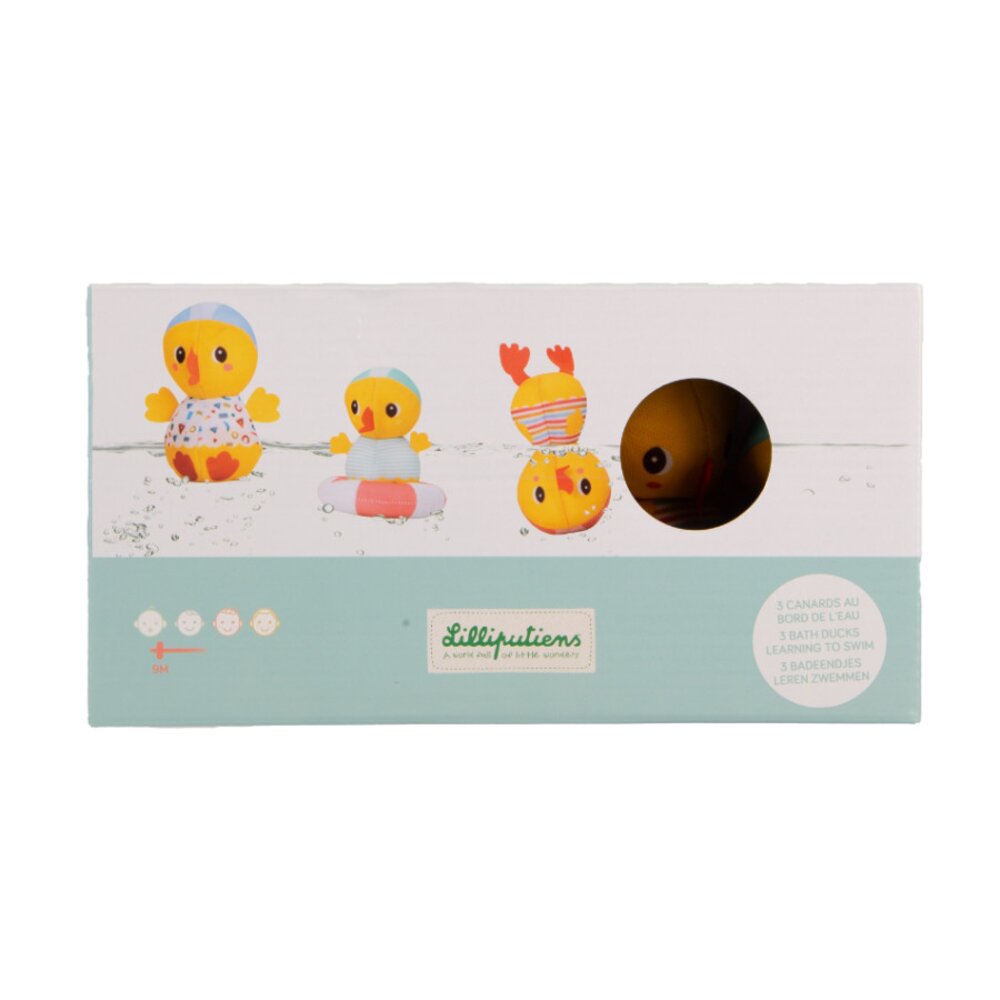 3 badeendjes leren zwemmen 3 badeendjes leren zwemmen