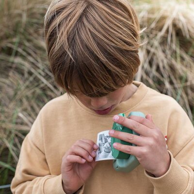 3-in-1 Instant print kindercamera dino green