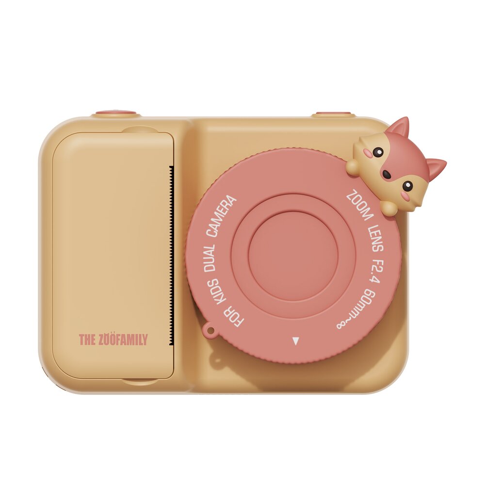 3-in-1 Instant print kindercamera fox