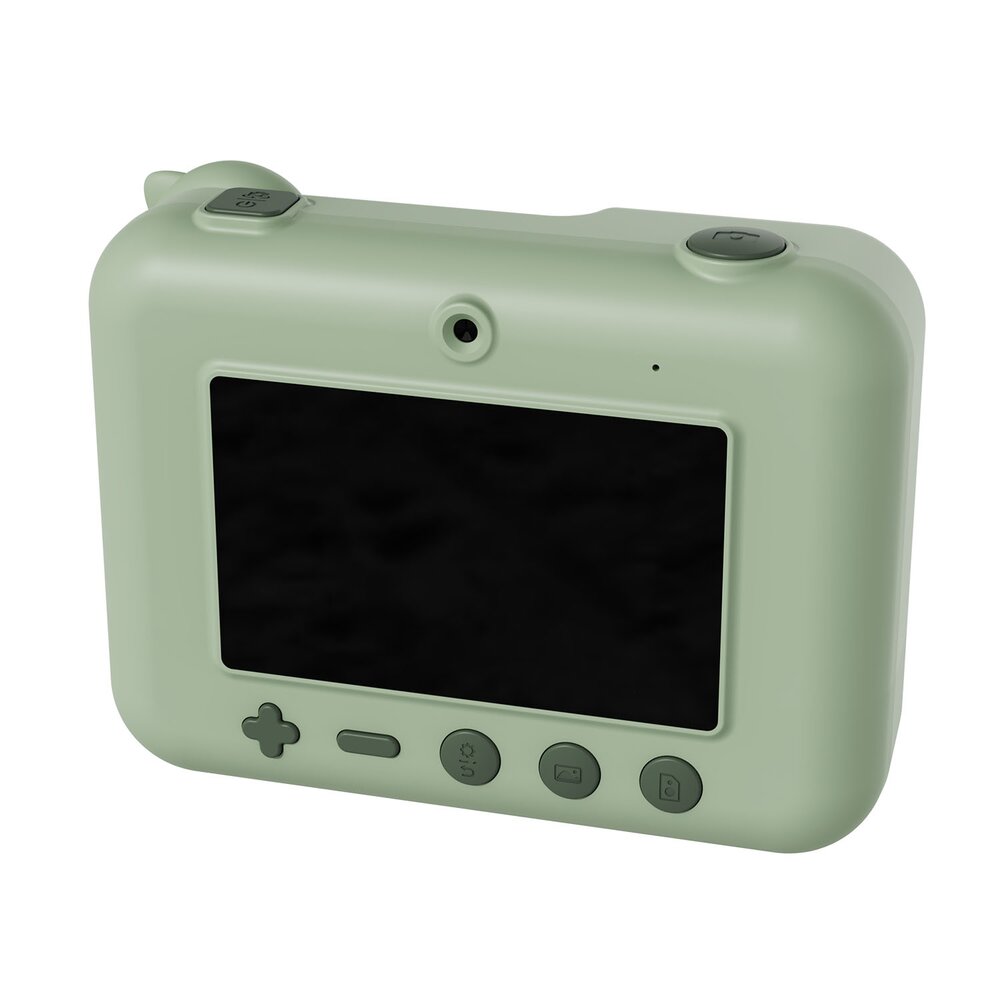 3-in-1 Instant print kindercamera dino green