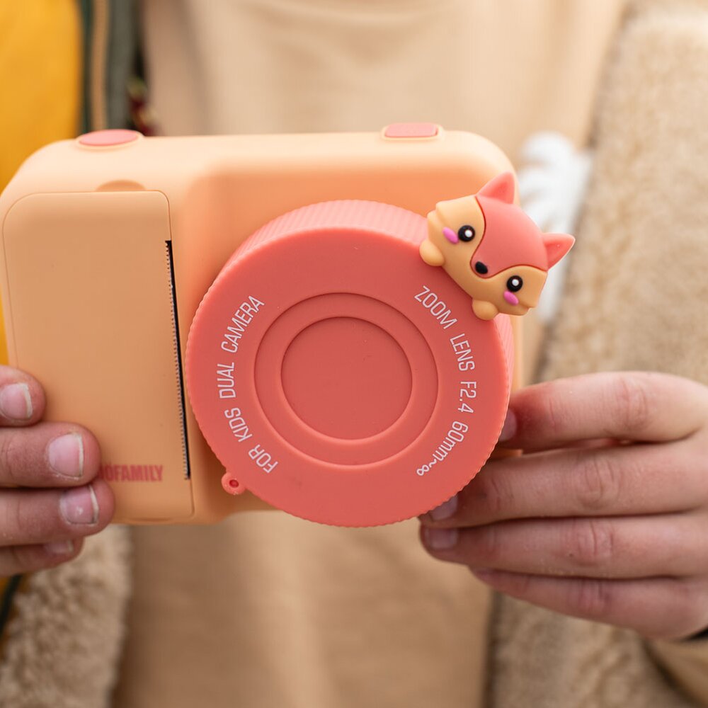 3-in-1 Instant print kindercamera fox
