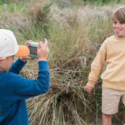 3-in-1 Instant print kindercamera dino green