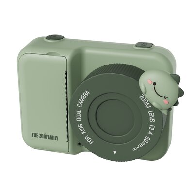 3-in-1 Instant print kindercamera dino green