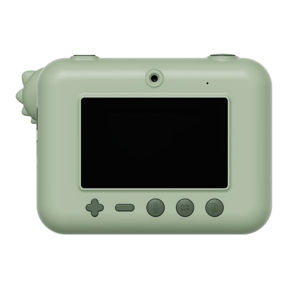 3-in-1 Instant print kindercamera dino green
