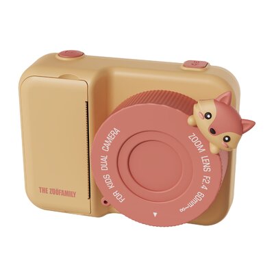 3-in-1 Instant print kindercamera fox