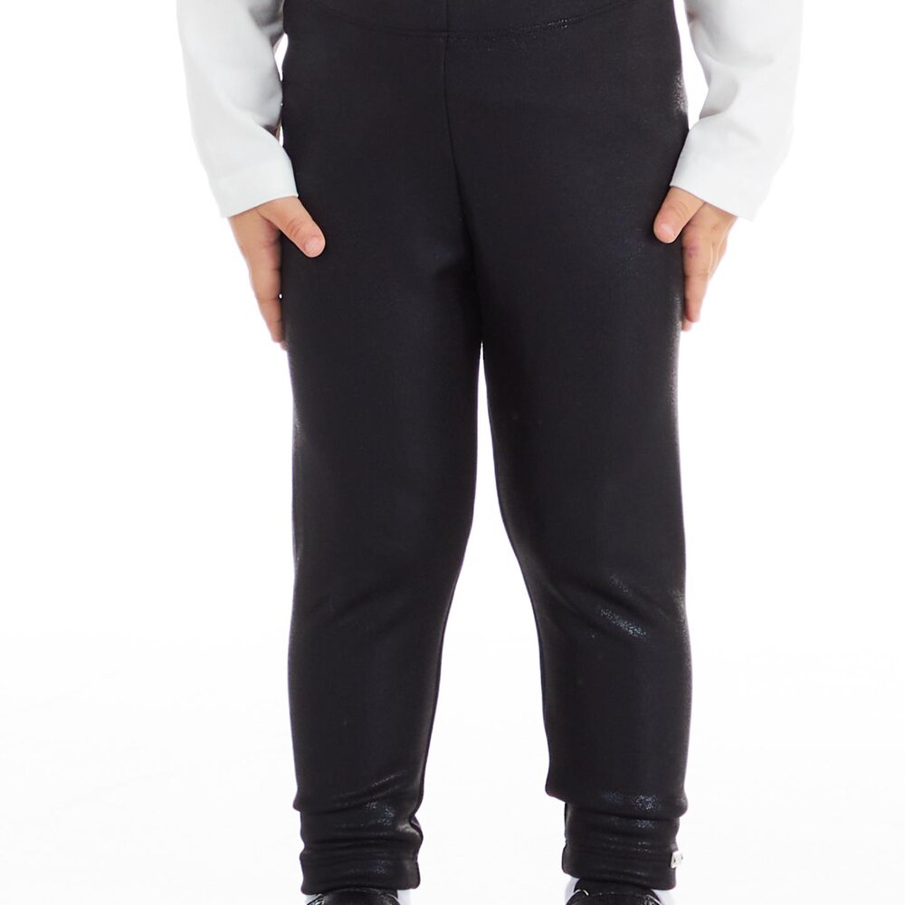 Legging zwart blinkend Nero