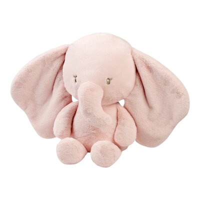Maxi knuffel olifant 60 cm roze Fanfan