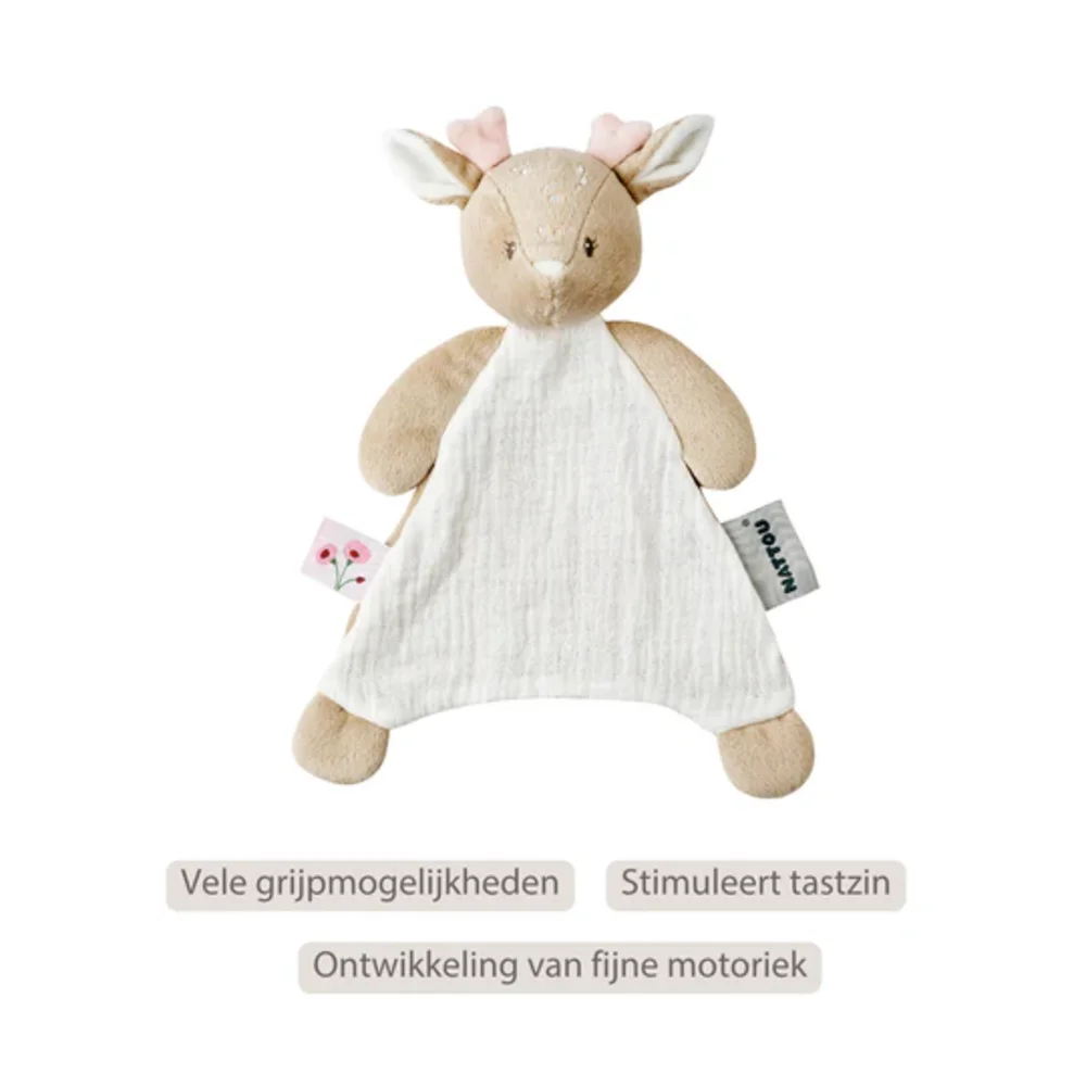 Mini doudou Hertje FanFan Beige Mini doudou Hertje FanFan Beige
