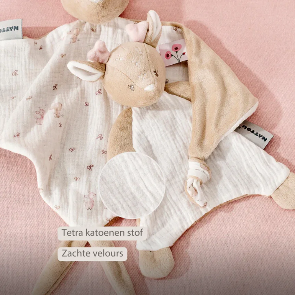 Mini doudou Hertje FanFan Beige Mini doudou Hertje FanFan Beige