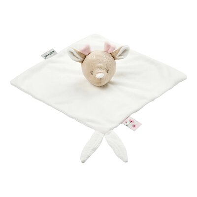 Doudou velours hinde gebroken wit Fanfan