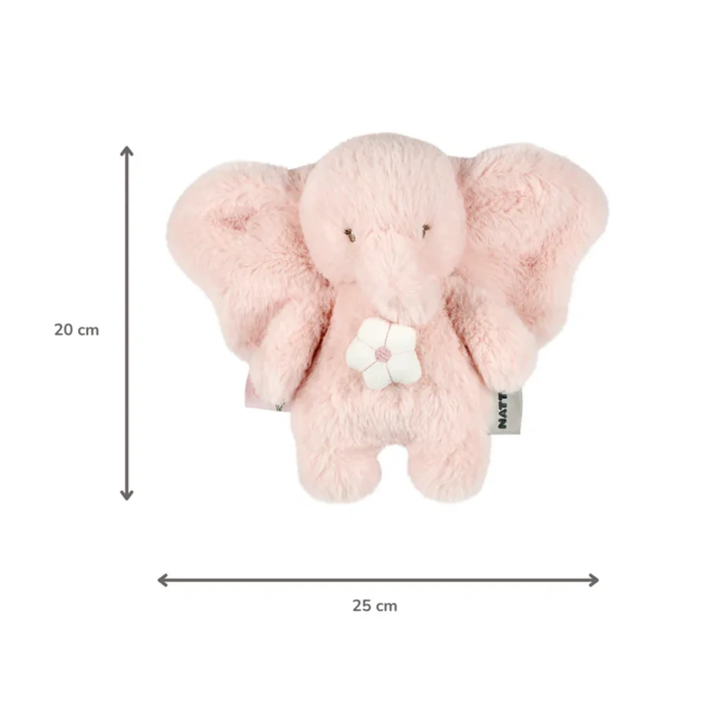 Mini-muziektrekker olifant roze Fanfan Mini-muziektrekker olifant roze Fanfan