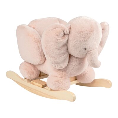 Schommelpaard olifant oudroze Fanfan Schommelpaard olifant oudroze Fanfan