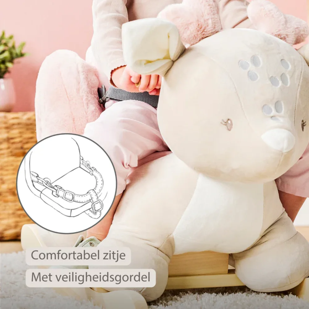 Schommelpaard Fanfan hinde Beige Schommelpaard Fanfan hinde Beige
