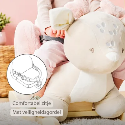 Schommelpaard Fanfan hinde Beige Schommelpaard Fanfan hinde Beige