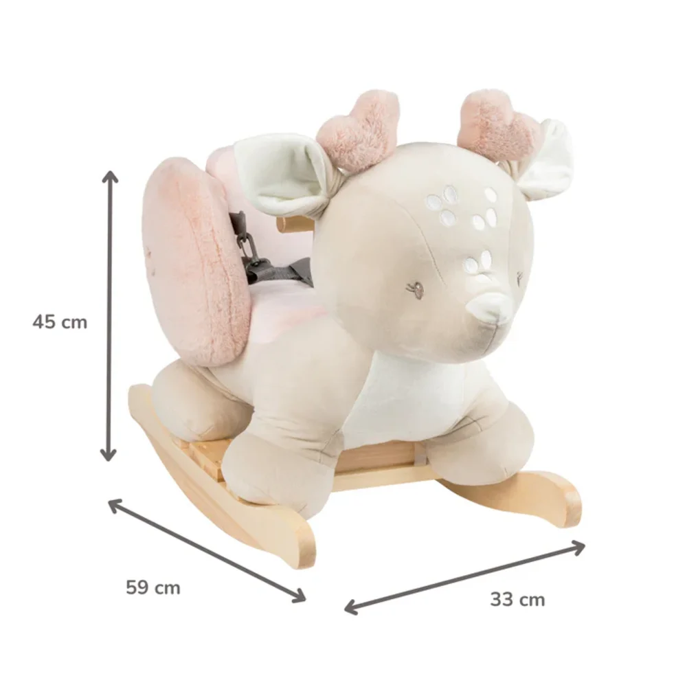 Schommelpaard Fanfan hinde Beige Schommelpaard Fanfan hinde Beige
