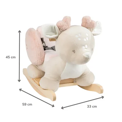 Schommelpaard Fanfan hinde Beige Schommelpaard Fanfan hinde Beige