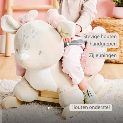 Schommelpaard Fanfan hinde Beige Schommelpaard Fanfan hinde Beige