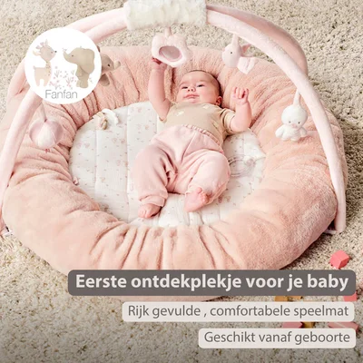 Speeltapijtpoef met bogen Fanfan