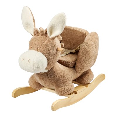 Teddy schommelpaard ezel beige Teddy Teddy schommelpaard ezel beige Teddy