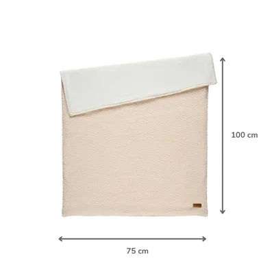 Supersoft deken ecru Teddy