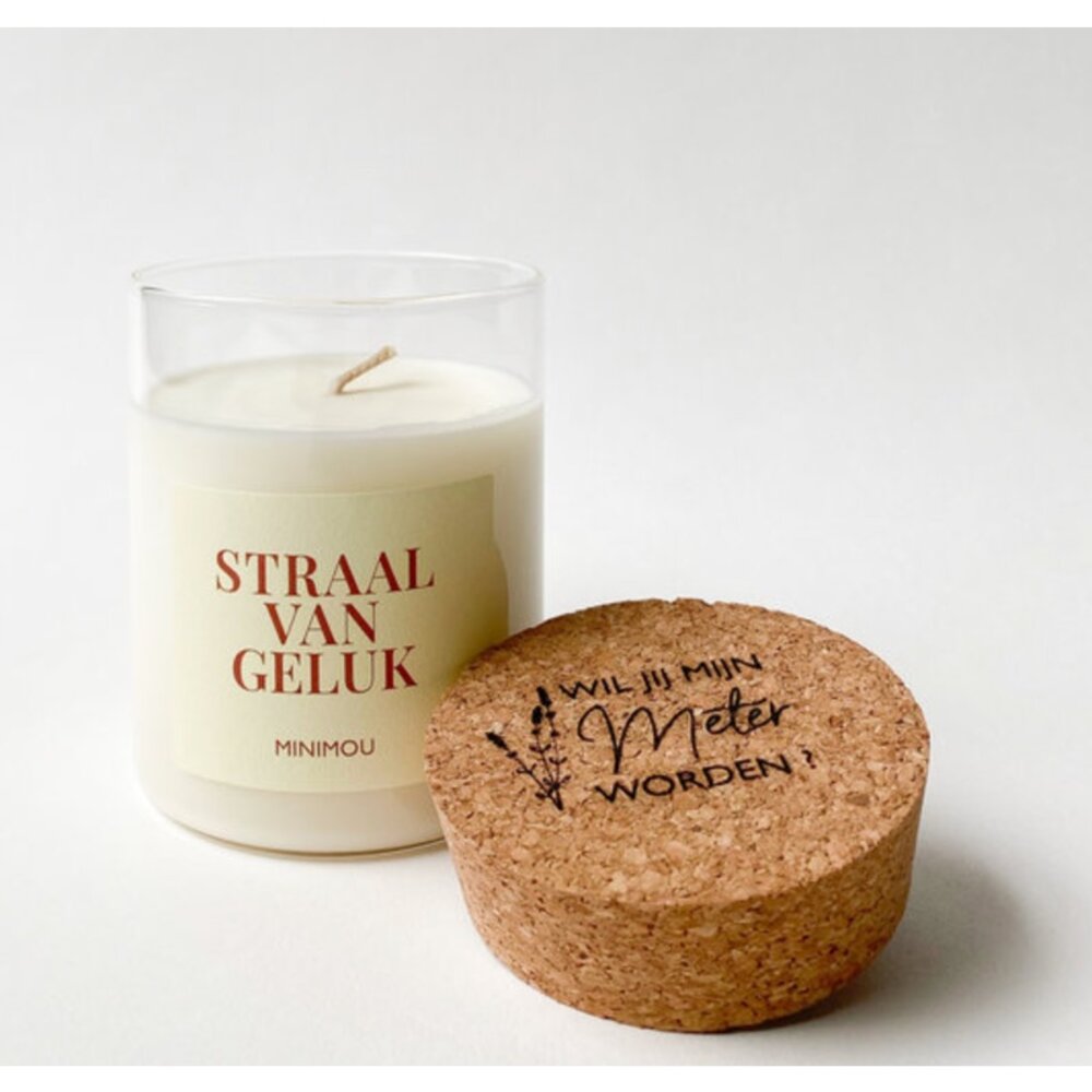 Handmade vegan candles - Wil jij mijn meter worden? Handmade vegan candles - Wil jij mijn meter worden?