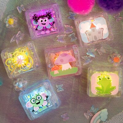 Glopals cubes 6PK Fairy Glopals cubes 6PK Fairy