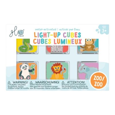 Glopals cubes 6PK Zoo Glopals cubes 6PK Zoo