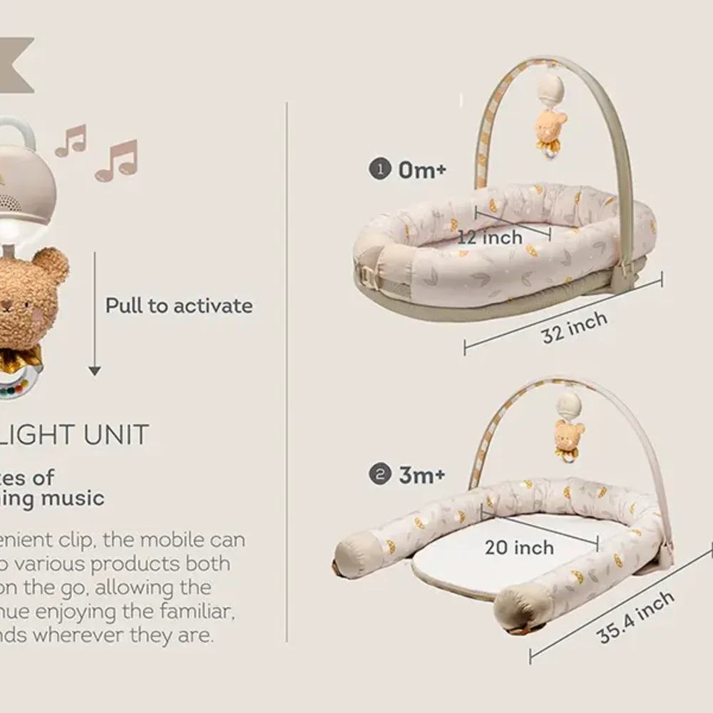 Little explorer babynestje