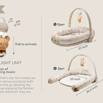 Little explorer babynestje