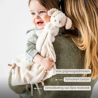 Doudou knuffel hond 27x27cm Teddy Doudou knuffel hond 27x27cm Teddy