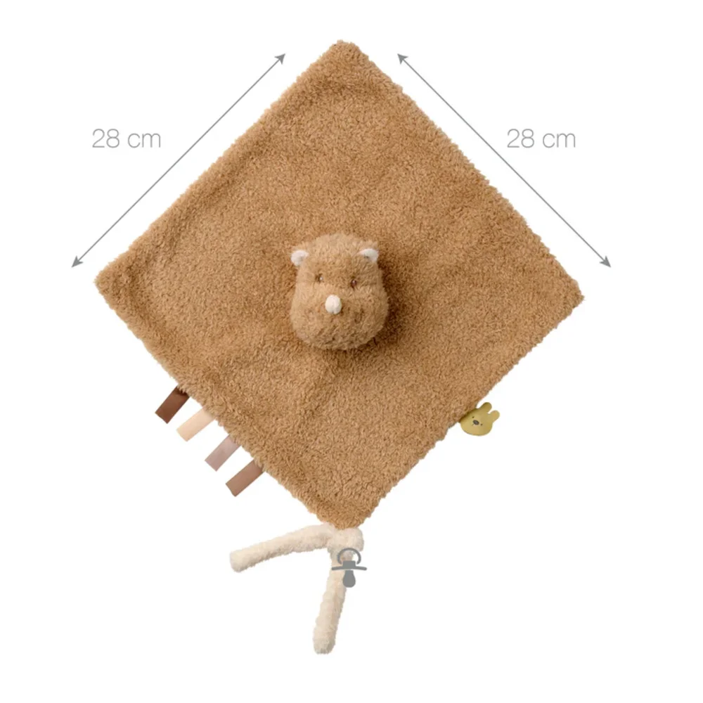 Doudou neushoorn Teddy