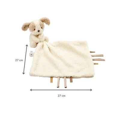 Doudou knuffel hond 27x27cm Teddy Doudou knuffel hond 27x27cm Teddy