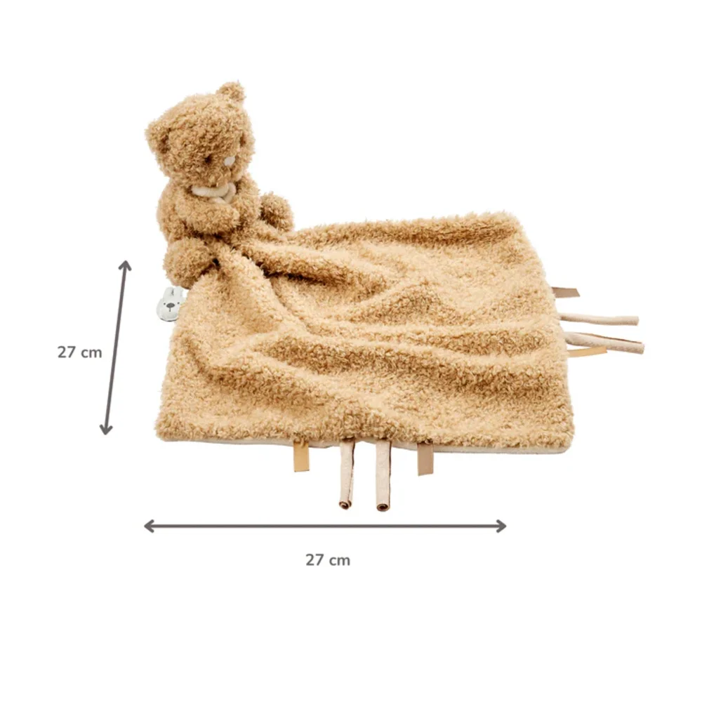 Doudou knuffel beer 27x27cm Teddy