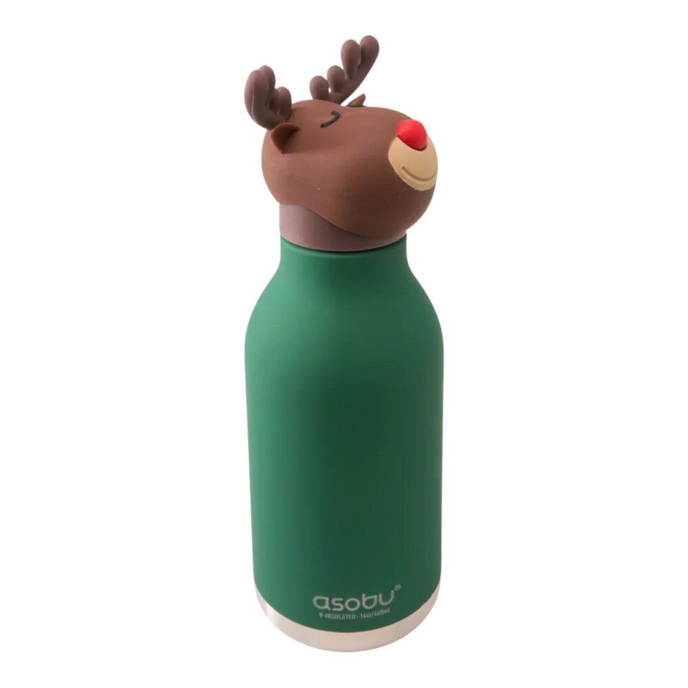 Bestie Holiday Drinkfles 475ml reindeer