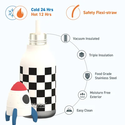 Bestie Drinkfles 475ml Rocket