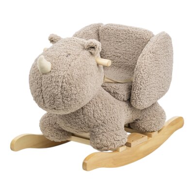 Schommelpaard Teddy rhino taupe Teddy Schommelpaard Teddy rhino taupe Teddy