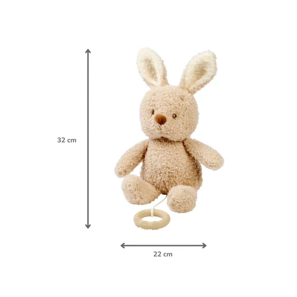 Babykonijn muziektrekker Teddy Babykonijn muziektrekker Teddy