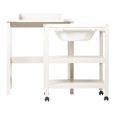 Luiertafel + bad Lola Dune beige Luiertafel + bad Lola Dune beige