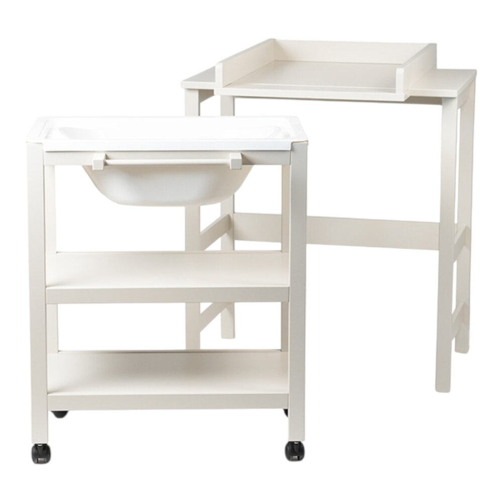 Luiertafel + bad Lola Dune beige Luiertafel + bad Lola Dune beige