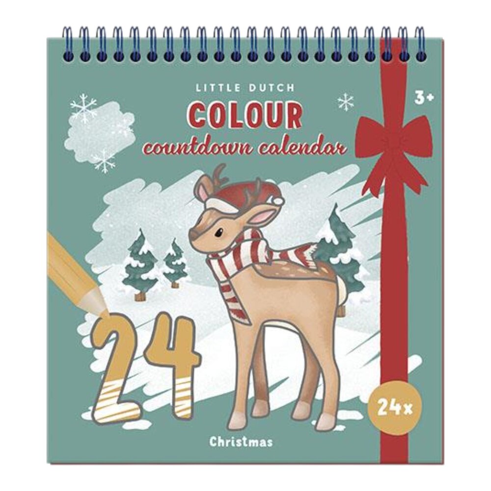 Kleurboek advent kalender Kleurboek advent kalender