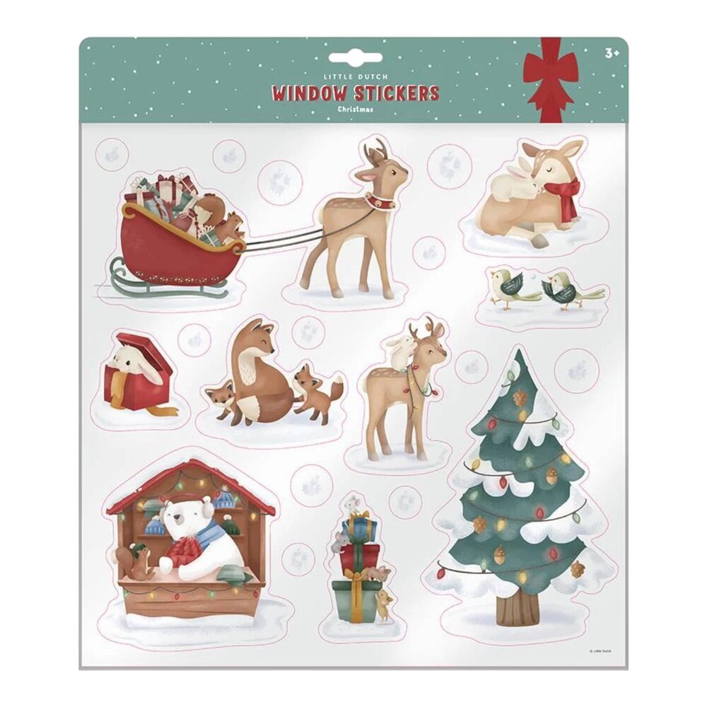 Raamstickers Kerst Raamstickers Kerst